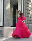 Pink Sunshine Lehenga