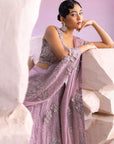 Lavender 3D Lehenga