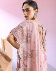 Pink Organza Saree