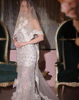 Silver Fish Cut Gown