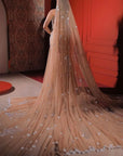 Golden Fish Cut Lehenga