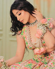 Pastel Pink Designed Lehenga With Embroidery