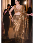 Metallic Saree