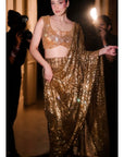 Metallic Saree