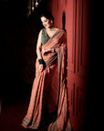 Cantaloupe Saree