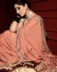 Cantaloupe Saree