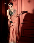 Cantaloupe Saree