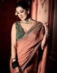 Cantaloupe Saree