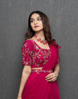 Rosé Pink Saree