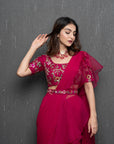 Rosé Pink Saree
