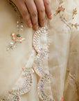 Puff Sleeves Silk Blouse