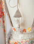 Silken Elegance In Silver Grey