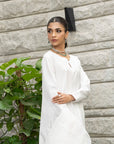 Khushboo & Pankaj Ivory White Pure Silk Kurta Set (Silk Serenity)