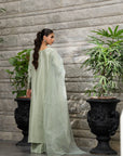 Khushboo & Pankaj Sage Green Pure Silk Kurta Set (Silk Serenity)