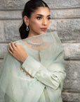 Khushboo & Pankaj Sage Green Pure Silk Kurta Set (Silk Serenity)