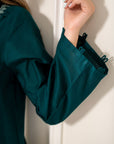 Khushboo & Pankaj Emerald Dusk Embroidered Kurta Trouser Set
