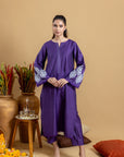 Khushboo & Pankaj Royal Iris Embroidered Kurta Set