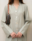 Khushboo & Pankaj Stone Veil Cotton Tunic Co-Ord Set