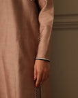Khushboo & Pankaj Sandstone Kurta with Botanical Accents