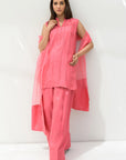 Blush Pink solid Farshi Salwar Set