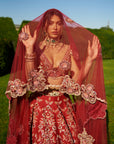 Ethereal East lehenga set