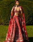 Ethereal East lehenga set