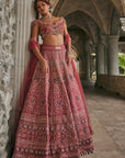 Dusk in Blossam Lehenga set