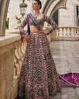Wisper of Wine Lehenga Set