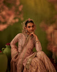 Pink Hand Embroidered Sharara Set