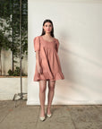 TIERED MINI DRESS