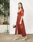 FRONT SLIT MIDI