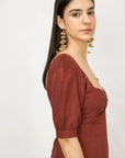 FRONT SLIT MIDI