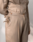 TAILORED PLEATED PANTS