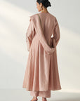 Palak Blush Pink Anarkali Pant Set