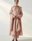 Palak Blush Pink Anarkali Pant Set