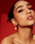 Oyster Baroque Hoops