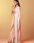 Blush Pink Gajji Silk Saree