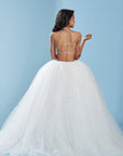 Crystal Tulle Lehenga Set