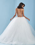 White Tulle Lehenga Set