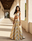 Zivah Gota Lehenga Set