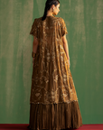Devika Brown Lehenga Set