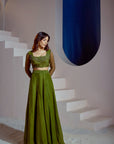 Green Lehenga Set