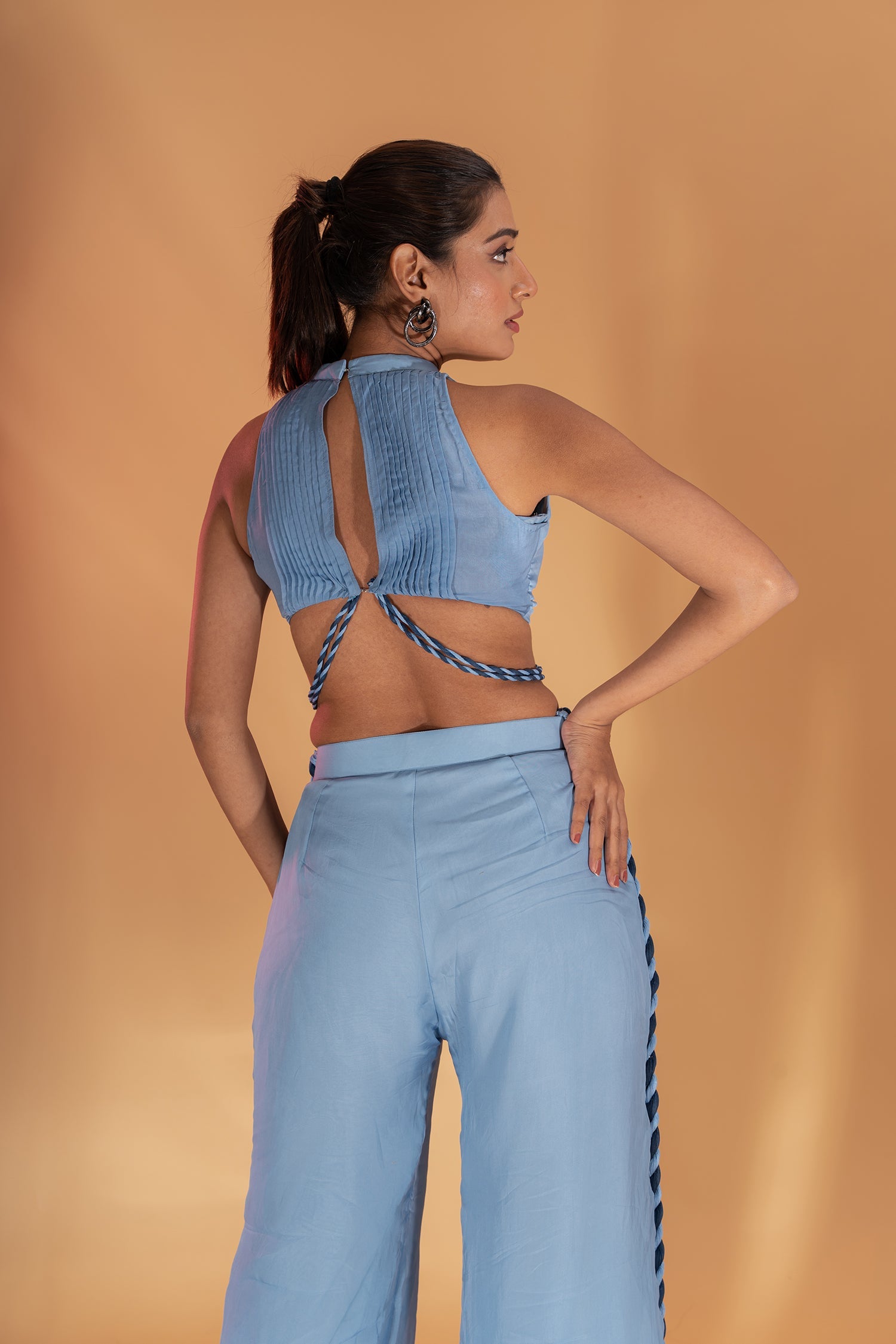Sky Blue Anchor Co-ord set