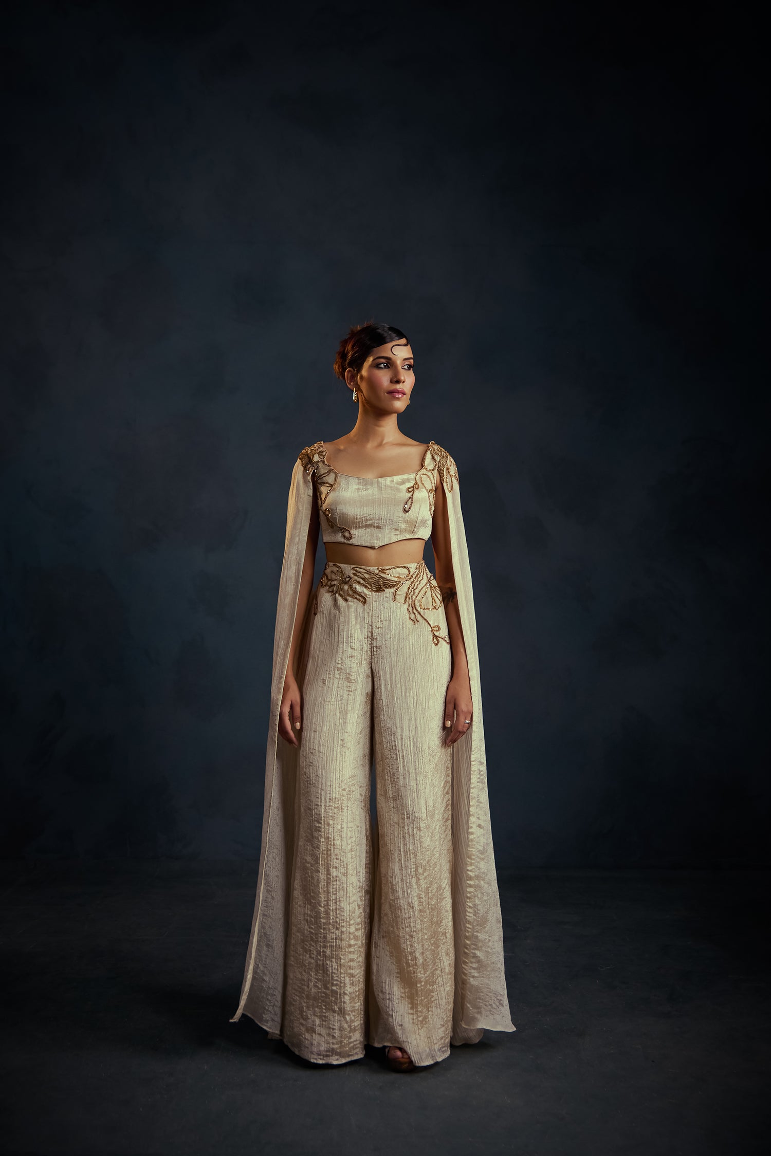 Ivory Long Sleeves Co-ord set