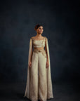 Ivory Long Sleeves Cord Set
