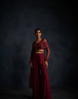 Red Drape Co-ord set