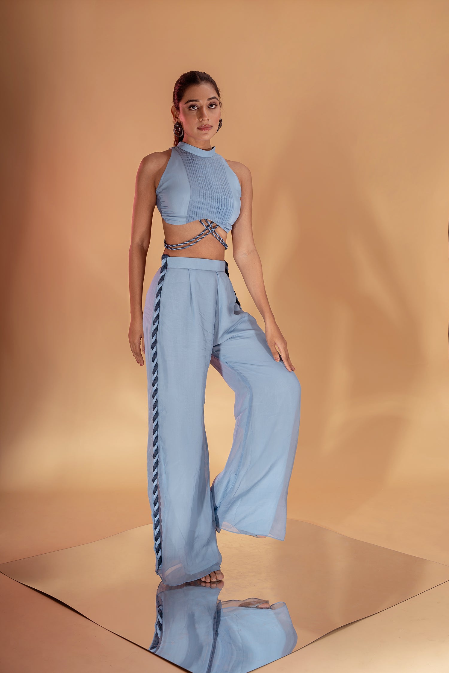 Sky Blue Anchor Co-ord set
