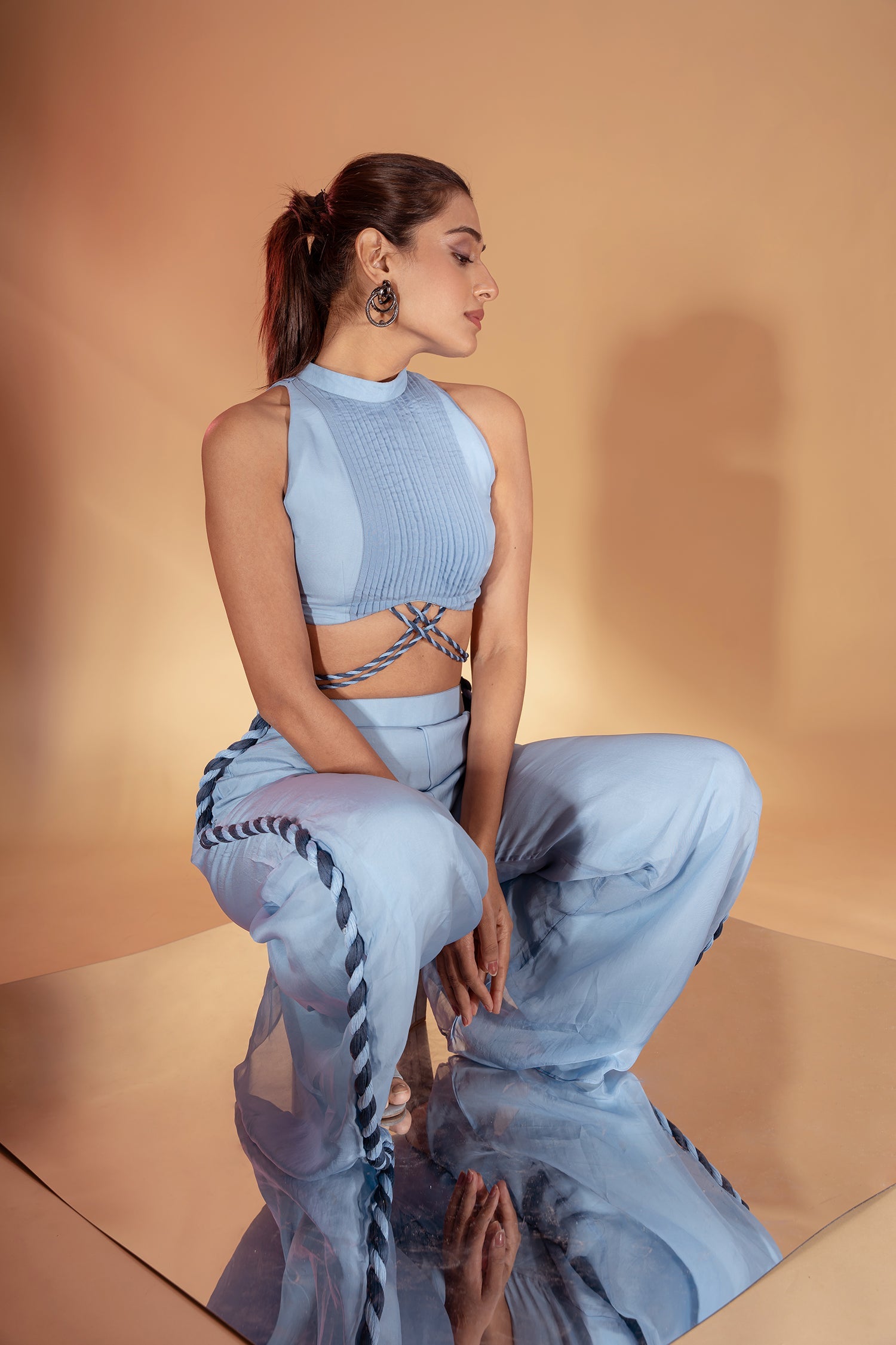 Sky Blue Anchor Co-ord set
