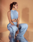 Sky Blue Anchor Cord Set