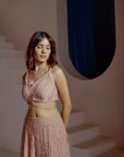 Pink Lehenga Jacket set